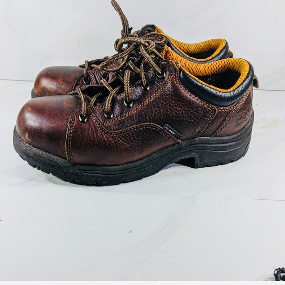 Timberland's Pro Powerfit SteelToe Oil & Slip Resistant Work Shoe, Wms Sz 7.5w - Picture 2 of 12